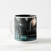 Screenshot: Green Lantern vs Joker Tweekleurige Koffiemok (Voorkant links)