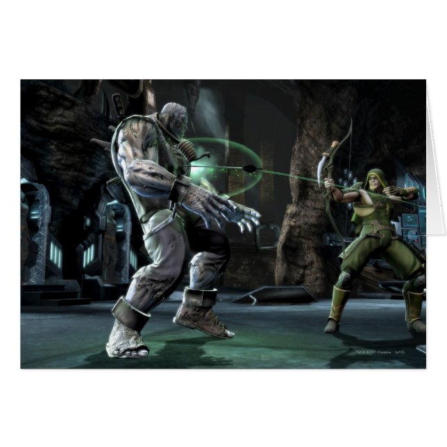 Screenshot: Grundy vs Green Arrow (Voorkant Horizontaal)