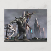 Screenshot: Grundy vs Wonder Woman Briefkaart (Voorkant)