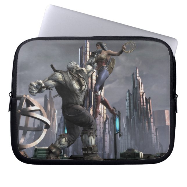 Screenshot: Grundy vs Wonder Woman Laptop Sleeve (Voorkant)