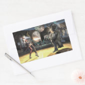 Screenshot: Harley vs Batman 2 Rechthoekige Sticker (Envelop)