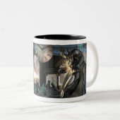 Screenshot: Harley vs Batman 2 Tweekleurige Koffiemok (Voorkant rechts)