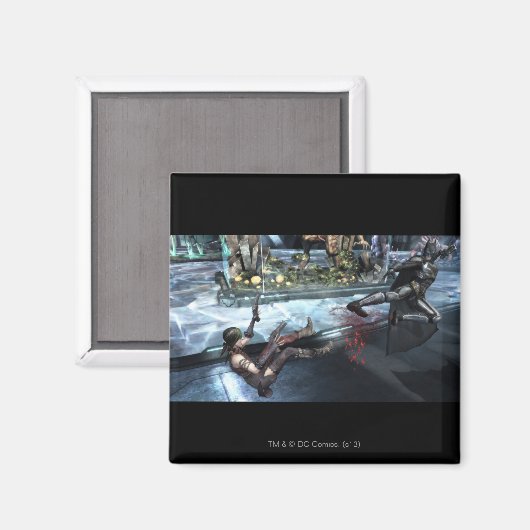 Screenshot: Harley vs Batman Magneet (Voorkant / Achterkant)