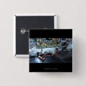 Screenshot: Harley vs Batman Vierkante Button 5,1 Cm (Voorkant /achterkant)