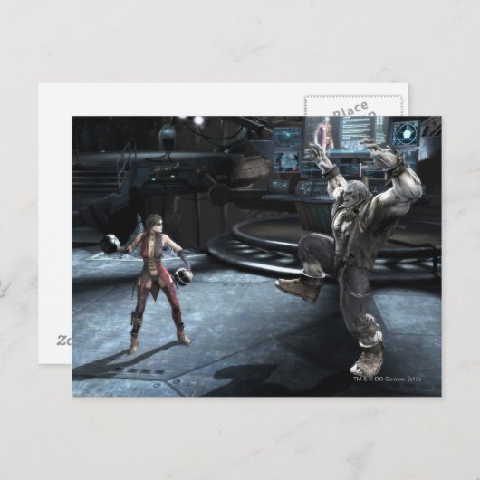 Screenshot: Harley vs Grundy Briefkaart (Voorkant / Achterkant)