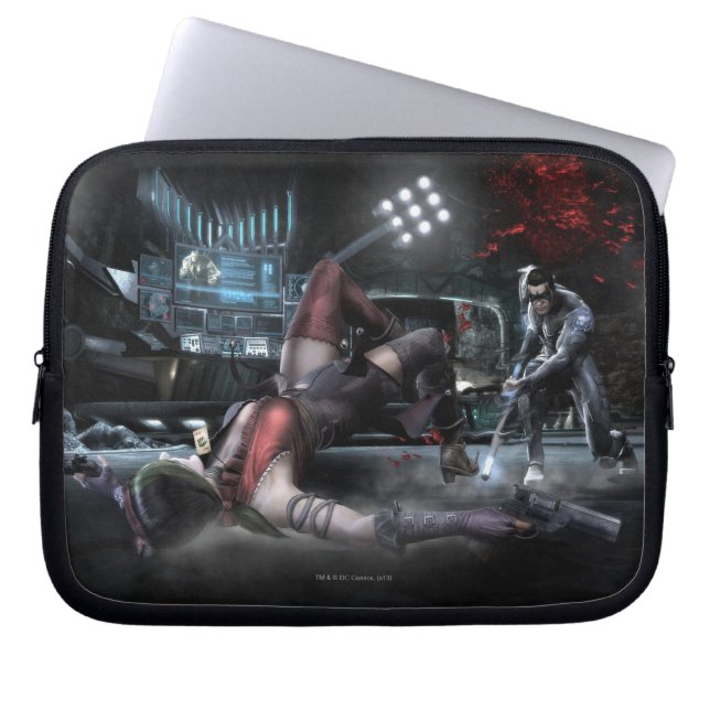 Screenshot: Harley vs Nightwing 2 Laptop Sleeve (Voorkant)