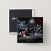 Screenshot: Harley vs Nightwing 2 Vierkante Button 5,1 Cm (Voorkant /achterkant)