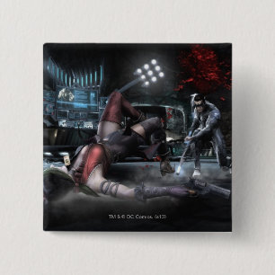 Screenshot: Harley vs Nightwing 2 Vierkante Button 5,1 Cm