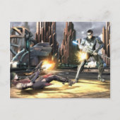 Screenshot: Harley vs Nightwing Briefkaart (Voorkant)