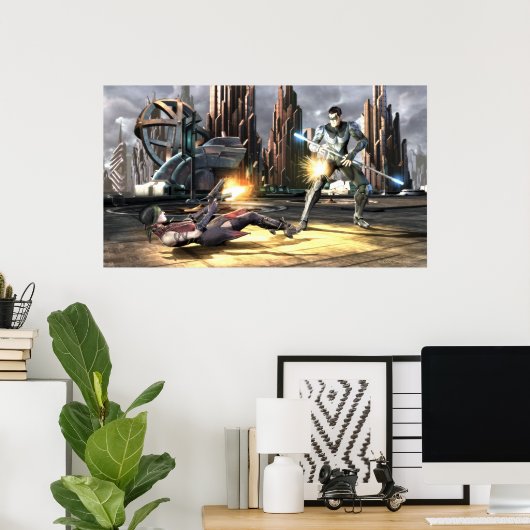 Screenshot: Harley vs Nightwing Poster (Thuiskantoor)