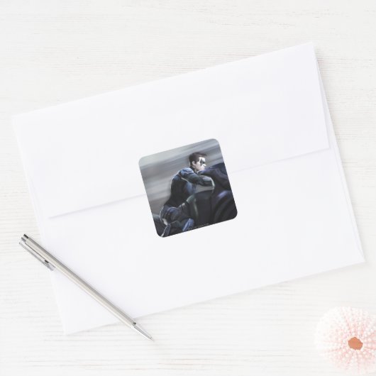 Screenshot: Nightwing 2 Vierkante Sticker (Envelop)