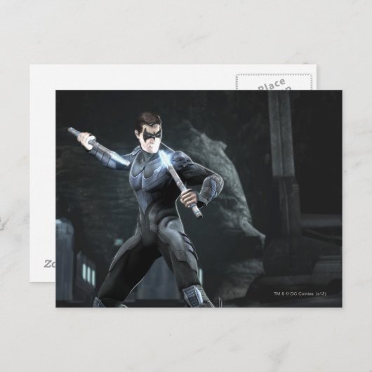 Screenshot: Nightwing Briefkaart (Voorkant / Achterkant)