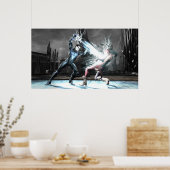 Screenshot: Nightwing versus Harley Poster (Keuken)