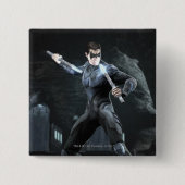 Screenshot: Nightwing Vierkante Button 5,1 Cm (Voorkant)