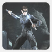 Screenshot: Nightwing Vierkante Sticker (Voorkant)