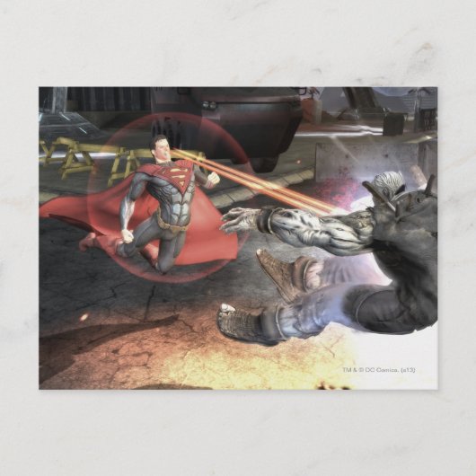 Screenshot: Superman vs Batman 2 Briefkaart (Voorkant)