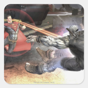Screenshot: Superman vs Batman 2 Vierkante Sticker