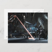 Screenshot: Superman vs Batman Briefkaart (Voorkant / Achterkant)