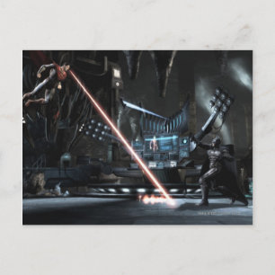 Screenshot: Superman vs Batman Briefkaart