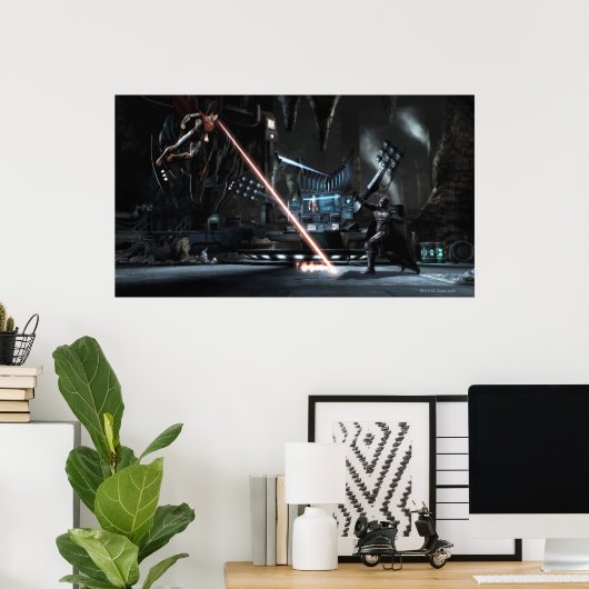 Screenshot: Superman vs Batman Poster (Thuiskantoor)