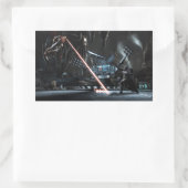 Screenshot: Superman vs Batman Rechthoekige Sticker (Tas)