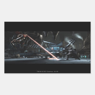 Screenshot: Superman vs Batman Rechthoekige Sticker