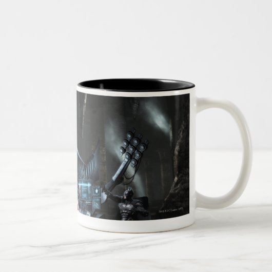 Screenshot: Superman vs Batman Tweekleurige Koffiemok (Rechts)