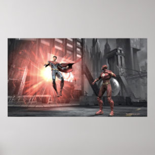 Screenshot: Superman vs Flash Poster