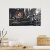 Screenshot: Wonder Woman vs Cyborg 2 Poster (Keuken)