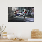 Screenshot: Wonder Woman vs Cyborg Poster (Keuken)