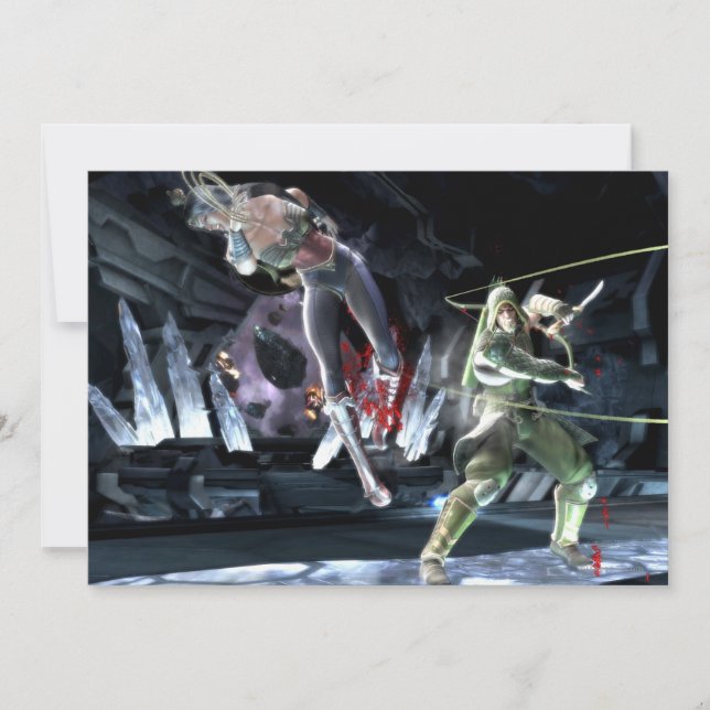 Screenshot: Wonder Woman vs Green Arrow (Voorkant)