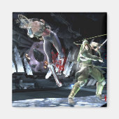 Screenshot: Wonder Woman vs Green Arrow Magneet (Voorkant)