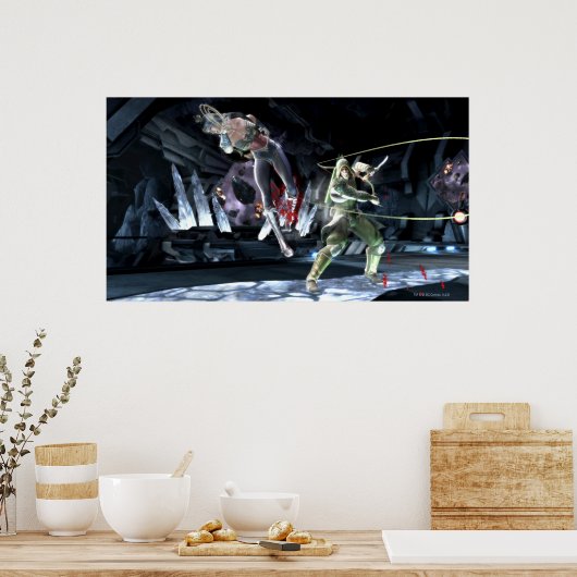 Screenshot: Wonder Woman vs Green Arrow Poster (Keuken)