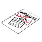 Screenwriter die ik altijd een Scene veroorzaakt Notitieboek (Linkerzijde)