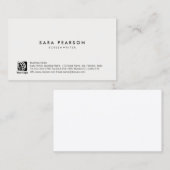 Screenwriter Eenvoudig minimaal Visitekaartje (Voorkant / Achterkant)