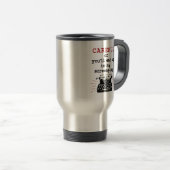 Screenwriter eindigt voorzichtig in mijn schermwee reisbeker (Voorkant rechts)