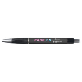Screenwriter gepersonaliseerd roze en blauw pen