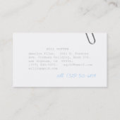 Screenwriter iii visitekaartje (Achterkant)