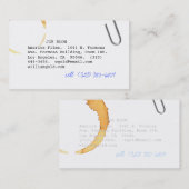 Screenwriter vi visitekaartje (Voorkant / Achterkant)