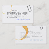 Screenwriter vi visitekaartje (Voorkant / Achterkant)