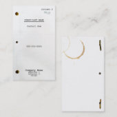 Screenwriter Visitekaartje (Voorkant / Achterkant)