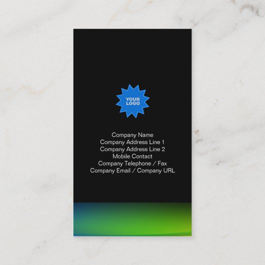 Screenwriter Visitekaartje Borealis Lights (Achterkant)