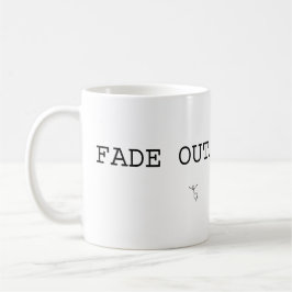 Screenwriter's FADE OUT Koffiemok
