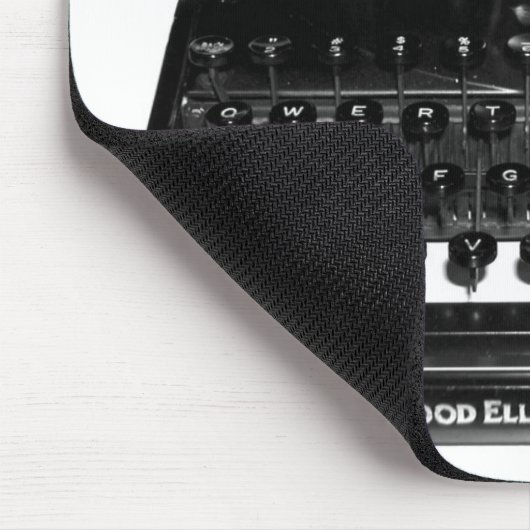 Screenwriters Schrijfmachine Mousepad Muismat (Hoek)