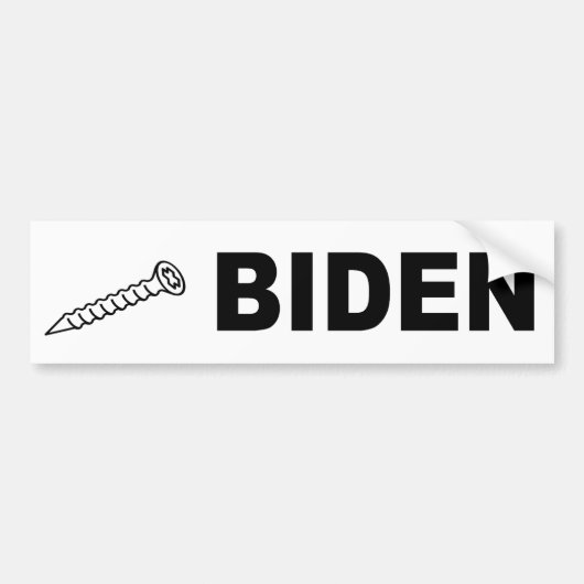 Screw Biden Bumpersticker (Voorkant)