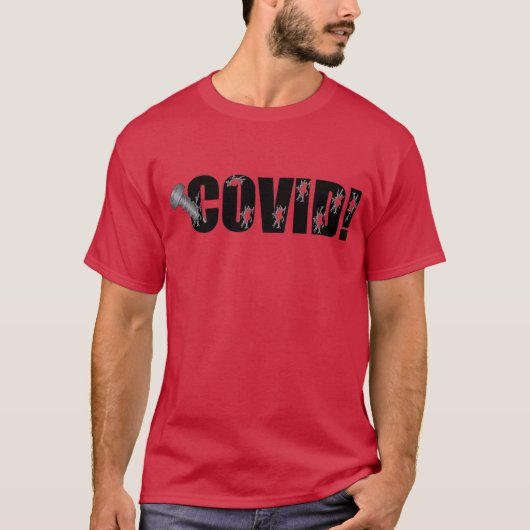 Screw Covid T-Shirt (Voorkant)