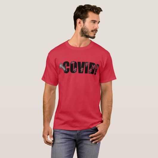 Screw Covid T-Shirt (Voorkant volledig)