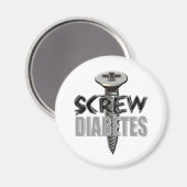 Screw Diabetes Magneet (Voorkant / Achterkant)