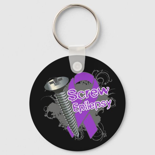Screw Epilepsy Sleutelhanger (Voorkant)