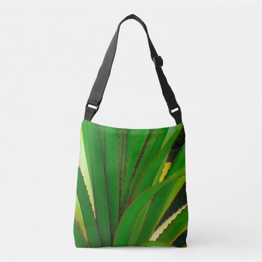 Screw Pine Closeup Crossbody Tas (Voorkant)